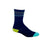 3 Pack - Diabetic Socks - Color Block - [Purple, Blue, Black]