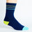 Color Block Navy + Teal Diabetic Socks