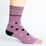 Polka Dots Pink + Black Diabetic Socks