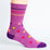 Polka Dots Purple + Orange Diabetic Socks